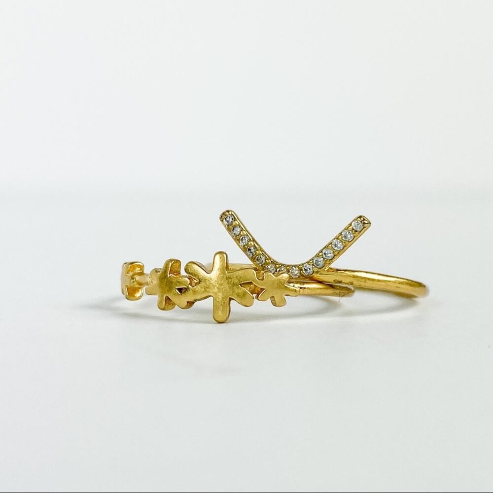 Madewell Star System Stackable Ring Set - image 3